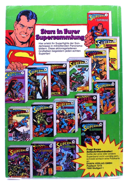 DC Comics Superman Superband Nr. 15: Die neuen Super-Teams! von Ehapa